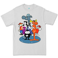 Dove Grey rocky & bullwinkle and friends Premium Tee - artisFamous