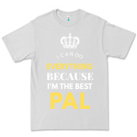 Dove Grey i'm the best pal Premium Tee - artisFamous