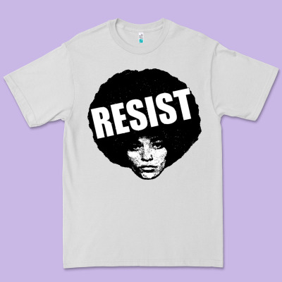 Angela Davis Speaking Premium Tee Designed By Artisfamous