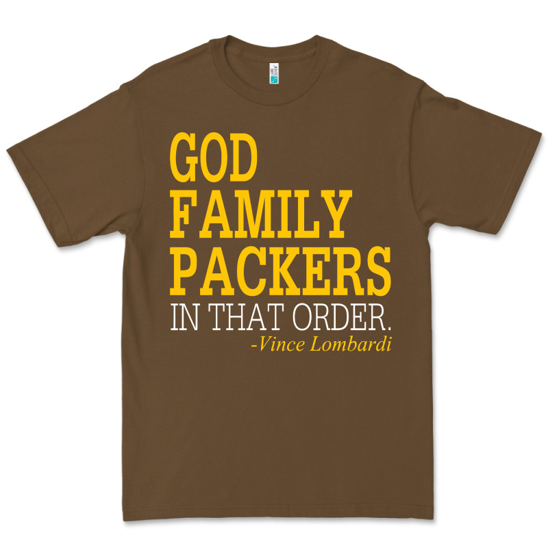 God Family Packers In That Order Premium Tee by artisFamous | Teevron