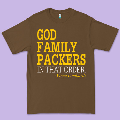 God Family Packers In That Order Premium Tee Designed By Artisfamous