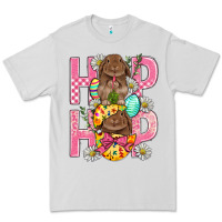 Dove Grey Hip Hop Easter Premium Tee - BundleAndBundleShop