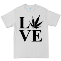 Dove Grey love weed 420 Premium Tee - artisFamous