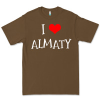 Cacao i love almaty city Premium Tee - artisFamous