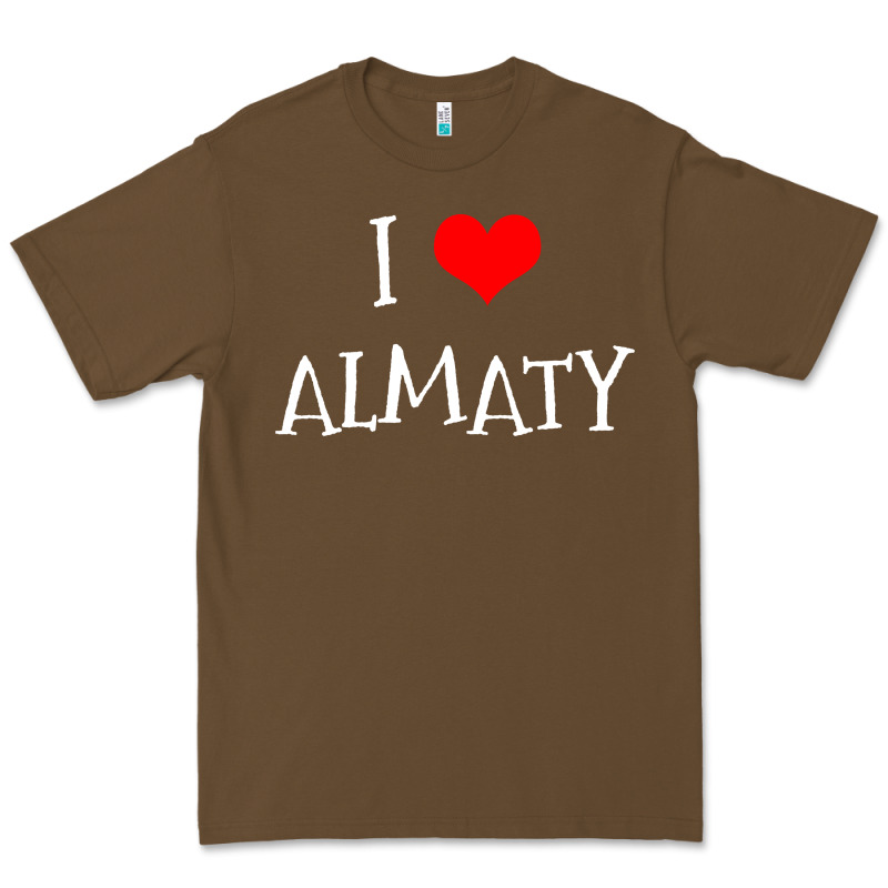 I Love Almaty City Premium Tee by artisFamous | Teevron