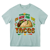 Arona I'm here for the tacos Heavy Core Tee - FaDigitalArtStudio