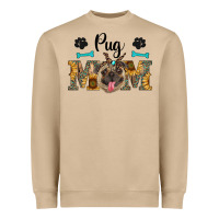 Western Pug Mom Heavyweight Sweatshirt | Teevron
