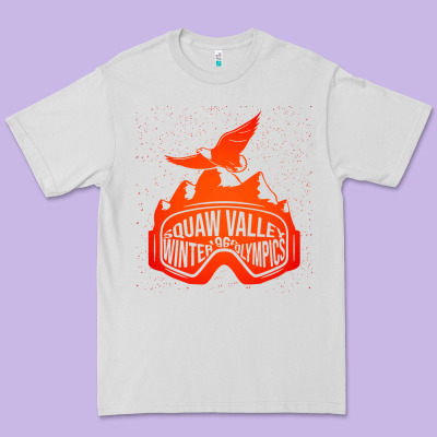 Squaw Valley Winter Olympics 1960 Premium Tee Designed By Artisfamous