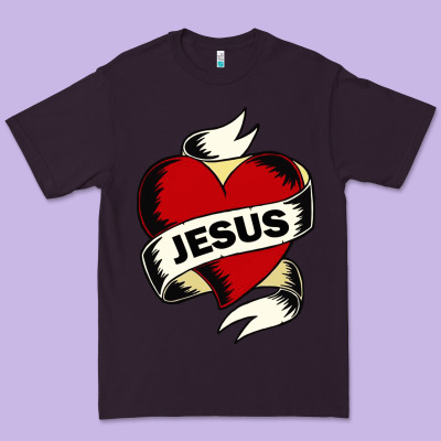 Jesus Love Premium Tee Designed By Artisfamous