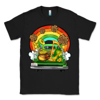 Black St. Patrick's Day truck Classic Tee - OliviaCreatesArt
