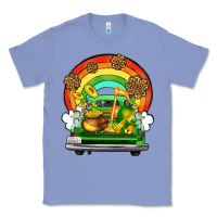 Colony Blue St. Patrick's Day truck Classic Tee - OliviaCreatesArt