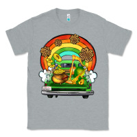 Heather Grey St. Patrick's Day truck Classic Tee - OliviaCreatesArt