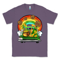 Lavender St. Patrick's Day truck Classic Tee - OliviaCreatesArt