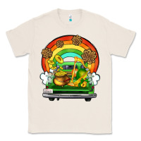 Natural St. Patrick's Day truck Classic Tee - OliviaCreatesArt