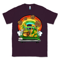 Plum St. Patrick's Day truck Classic Tee - OliviaCreatesArt