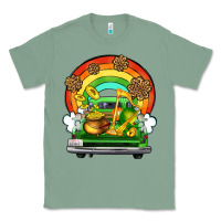 Sage St. Patrick's Day truck Classic Tee - OliviaCreatesArt