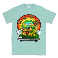 Seafoam St. Patrick's Day truck Classic Tee - OliviaCreatesArt