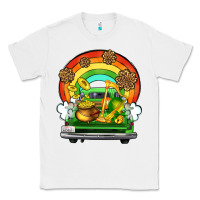 White St. Patrick's Day truck Classic Tee - OliviaCreatesArt