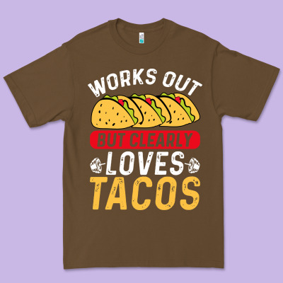 Tacos Work Out Gym Gift Classic Premium Tee Designed By Artisfamous