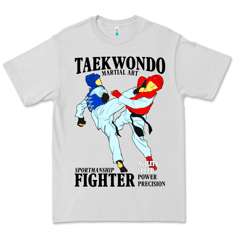 Taekwondo Sport Art Premium Tee by artisFamous | Teevron
