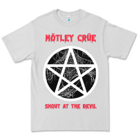 Dove Grey shout at the devil Premium Tee - artisFamous