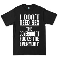Black the government fucks me everyday Premium Tee - artisFamous