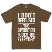 Cacao the government fucks me everyday Premium Tee - artisFamous