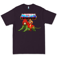 Plum he man and battle cat Premium Tee - artisFamous