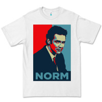 White norm macdonald comedian Premium Tee - artisFamous