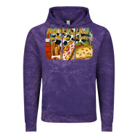Cloud Purple feed me street food and tell me im pretty Vintage Hoodie - RacoonDesign
