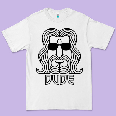 Dude The Big Lebowski Premium Tee Designed By Artisfamous