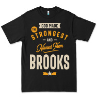 Black Brooks Personalized Name Birthday Gift Premium Tee - artisFamous
