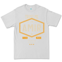 Dove Grey Amir Personalized Name Birthday Gift Premium Tee - artisFamous