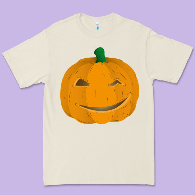 Pumpkin Premium Tee Designed By Artisfamous