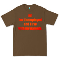 Cacao i'm unemployed and i live with my parents Premium Tee - artisFamous
