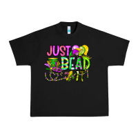 Black Just Bead it Urban Heavy Tee - CowhideDigitalArt