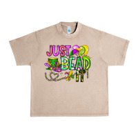 French Oak Just Bead it Urban Heavy Tee - CowhideDigitalArt