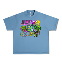 Pebble Blue Just Bead it Urban Heavy Tee - CowhideDigitalArt