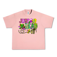 Salmon Just Bead it Urban Heavy Tee - CowhideDigitalArt