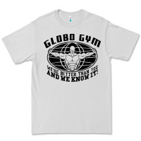 Dove Grey globo gym Premium Tee - artisFamous