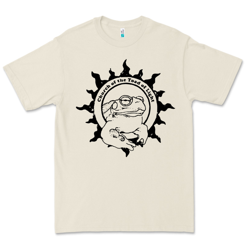 Church Of The Toad Of Light Psychedelic Frog Premium Tee by artisFamous | Teevron