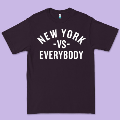 New York Vs Everybody Premium Tee Designed By Artisfamous