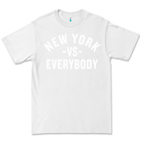 White new york vs everybody Premium Tee - artisFamous