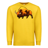 Lemon western bison Premium Sweatshirt - Jasminsmagicworld