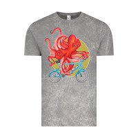 Cloud Rock Cycling octopus Vintage Tee - Bettercallsaul