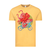 Cycling Octopus Vintage Tee | Teevron
