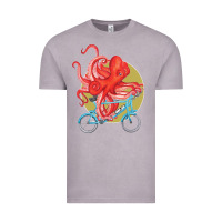 Vintage Zinc Cycling octopus Vintage Tee - Bettercallsaul