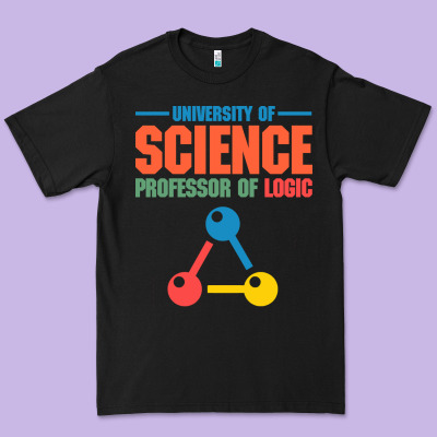 University Of Science Professor Of Logic Premium Tee Designed By Artisfamous