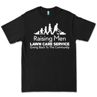 Black raising men lawn care Premium Tee - artisFamous