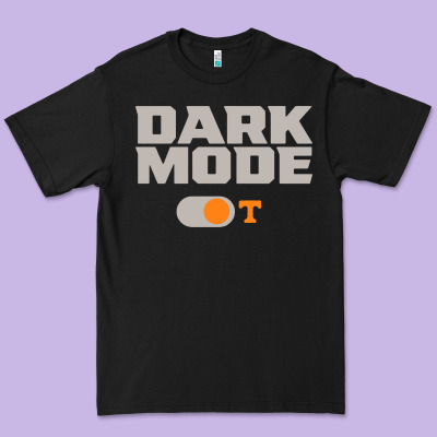 Tennessee Football Dark Mode Premium Tee Designed By Artisfamous